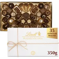 Lindt PRALINES HOCHFEIN pralines 350 gram - Premium chocolade pralines - 35 stuks - Vaderdag Cadeau