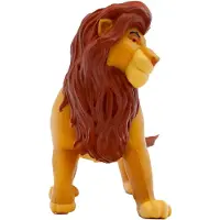 BULLYLAND 12257 – Speelfiguur Disney The Lion King Mufasa – levensecht en detailrijk vormgegeven – ideaal als taartfiguur, verzamelobject of klein cadeautje voor kinderen vanaf 3 jaar