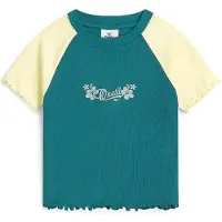 O'Neill Functioneel shirt pasteelgeel / petrol