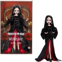 Monster High Wednesday Morticia Doll Rood Kinderen