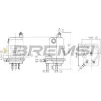 Bremsi FE0786 Brandstoffilter