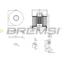 Bremsi FE0040 Brandstoffilter