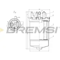 Bremsi FE0386 Brandstoffilter