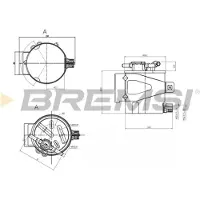 Bremsi FE0388 Brandstoffilter