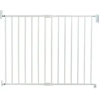 Munchkin Lindam Uitbreidbaar deur-/traphek met wandmontage, 64,5 - 102 cm, 051679, wit
