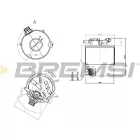 Bremsi FE0357 Brandstoffilter