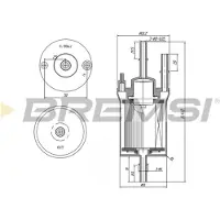 Bremsi FE0391 Brandstoffilter