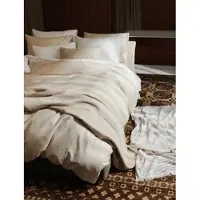 Vandyck Dekbedovertrek Purity Torino White Satijn-240 x 200 / 220 cm | Lits-Jumeaux
