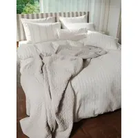 Vandyck Dekbedovertrek Pure Sand Offwhite Katoen-200 x 200 / 220 cm | 2-Persoons