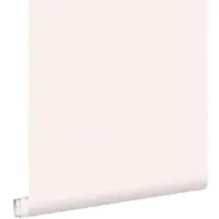 ESTAhome behang linnenstructuur poederroze - 53 cm x 10.05 m - 139023