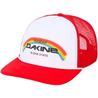 Dakine - Petten - Vacation Trucker Flame Scarlet voor Heren van Gerecycled Polyester - Rood