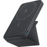 Anker 622 Magnetic Battery (MagGo), opvouwbare magnetische draadloze draagbare oplader van 5000 mAh met USB-C voor iPhone 14/13/12-serie (Zwart)