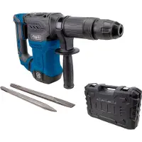 Scheppach sloophamer AB1500x | betonhamer | 20 Joule slagkracht | 1300 Watt vermogen | SDS-Max | 4100 slagen per minuut | 6 kg | inclusief punt- en platbeitel en koffer