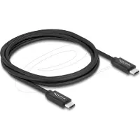 DeLOCK Coaxial USB 40 Gbps cable USB PD 3.1 240 W 2 m