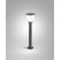 FABAS LUCE Tuinpadverlichting Thiago, dimbaar, zwart, Aluminium, Modern, Tuinpad verlichting