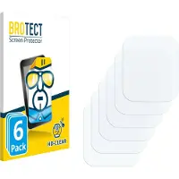 BROTECT - Screenprotector voor APAUK Smartwatch 2.01" - Folie Beschermfolie transparant 6 Stuks