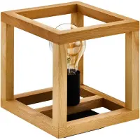 Eglo Houten Tafellamp Blackcrown 1