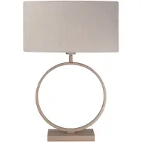 Highlight Tafellamp Siena zand bruin 48cm