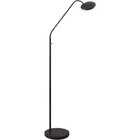 Masterlight Vloerlamp Scala Flex zwart nikkel