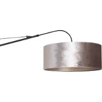 Steinhauer Wandlamp Elegant Classy zwart met velours kap