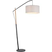 JUST LIGHT Witte vloerlamp Green Sofie