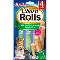 Inaba Ciao Kattensnack Churu Rolls Kip - Tonijn 40 gr