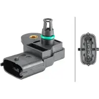 Hella 6PP 358 152-331 Sensor, vuldruk