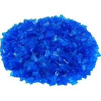 LEGO 1x2 bouwstenen, transparant blauw - 3069b, NIEUW! Aantal: 500 stuks