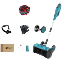 OEM Elektrische sneeuwschuiver, borstelloze motor, verstelbare breedte, geen batterij, geen stopcontact, elektrisch