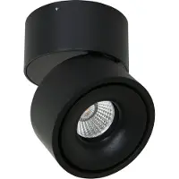 Mexlite Strakke opbouwspot Fez Black zwart