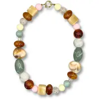 BONNIE STUDIOS Dames Sieraden Candy Pastel Necklace - Multi - Maat ONESIZE