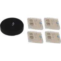 GROUPE SEB Filterset Antikalkcassette en filter voor alle Clean & Steam ZR850001 (5-delig)