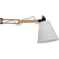Mexlite Wandlamp Dion Zwenk Hout