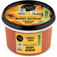 Organic Body Scrub Papaya 250 Ml