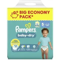 Pampers Baby-Dry Maat 5 Luiers (11-16kg) - 54 stuks - Big Pack