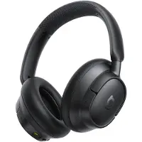 Baseus EH10 NC Bluetooth-koptelefoon Zwart met -45dB Hybride Actieve Ruisisolatie, Over-Ear Hoofdtelefoon met Hi-Res & LDAC-audio en 5 KI-microfoon, 80 uur afspeeltijd, Bluetooth 6.0