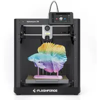 Flashforge × JOYBUY Adventurer 5M 3D-printer, max. 600 mm/s printsnelheid, 280 °C directe extruder, afdrukformaat 220x220x220 mm