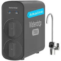 Waterdrop G5P700A Alkaline Mineral PH+ Reverse Osmosis Water Filter, NSF/ANSI 372 Certified, 700G Reverse Osmosis System, 8-Stage RO Water Filter System, 2:1 Pure to Drain