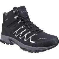 Cotswold Heren Abbeydale Wandelschoenen (Zwart/Grijs)