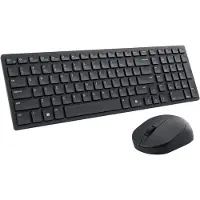 Dell KM555-BLK-GER Silent Keyboard and Mouse KM555 Tastatur-und-Maus-Set