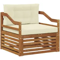 vidaXL Buiten bank set Massief Acacia Hout Naturel