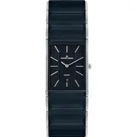 Jacques Lemans Keramisch horloge Dublin Quartz horloge, armbandhorloge, dameshorloge, herenhorloge, datum, keramische band
