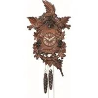 Engstler - 932 - Koekoeksklok - 1-daags kettinguurwerk - Notenhout - 38 cm