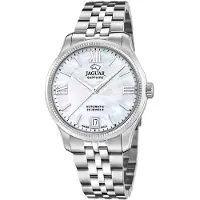 Jaguar Automatisch horloge Polshorloge, dameshorloge, Swiss Made, roestvrijstalen armband, saffierglas