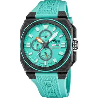 Lotus Analoog horloge turquoise