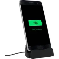 Avizar Docking station Opladen+Synchroniseren Micro-USB-aansluiting, Zwart