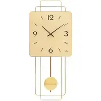 AMS - 7501 - Wandklok - Kwarts - 50x23cm