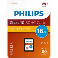 Philips SD-kaart SDHC CLASS 10 16GB