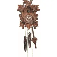 Engstler - 623 - Koekoeksklok - 1-daags kettinguurwerk - Notenhout - 22 cm