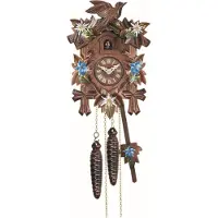 Engstler - 522/10_Q - Coucou - Quartz - Notenhout - 22 cm